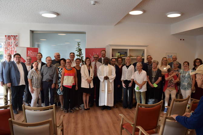 Gruppenbild der Einweihungsfeier